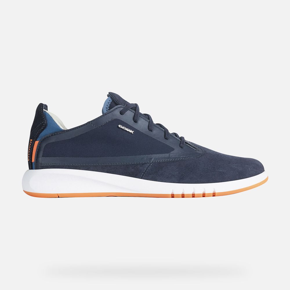 Geox Sneakers Navy Aerantis - Geox Mens Shoes - WAJQGV206